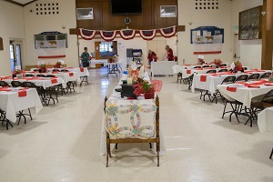 hall,tables,chairs,decorations
