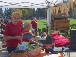 Snacks and beverages were sold.  Popcorn was a big hit, as well as the cookies.