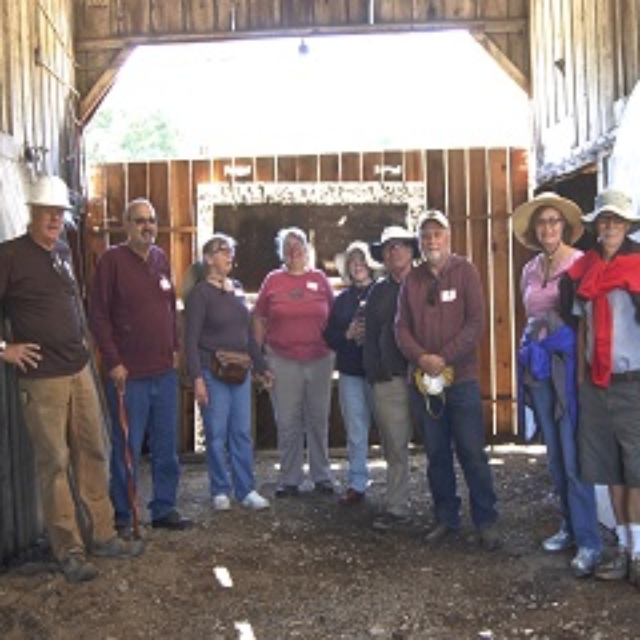 barn,clean up crew,people