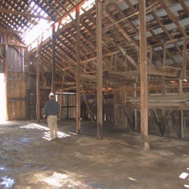 barn,roof,metal,dirt,dust,watering